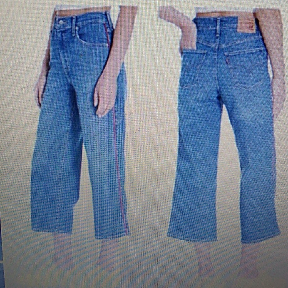 Mile high Levi's wide leg jeans size 29 - Picture 1 of 13